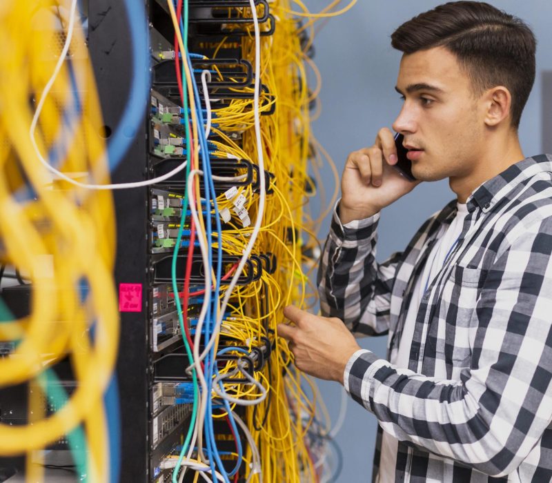young-network-engineer-talking-phone